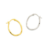 Geometric Hollow Irregular S925 Silver Earrings