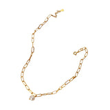F.I.N.S Freshwater S925 Silver Necklace Female Clavicle Chain