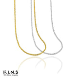 S925 Sterling Silver Starlight Clavicle Chain Necklace