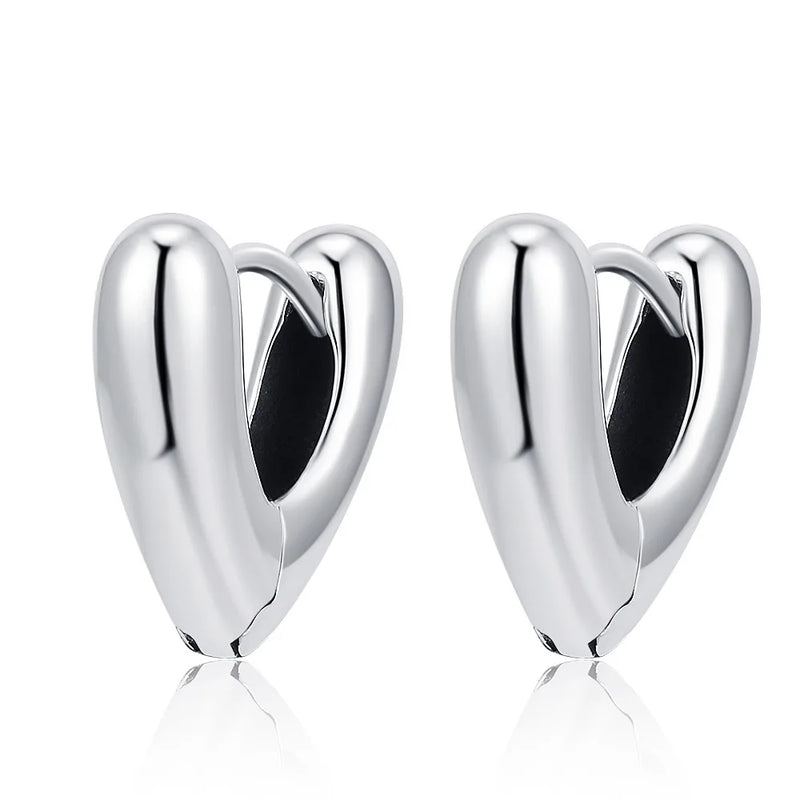 F.I.N.S V-Shaped Retro S925 Silver Earrings Piercing Jewelry