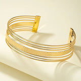 Chunky Metal Torques Choker Necklace for Women