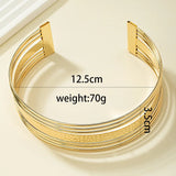 Chunky Metal Torques Choker Necklace for Women