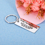 F**k The Patriarchy Keychain Inspirational Gift Women Feminist