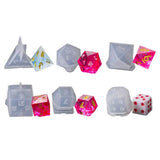 Silicone Dice Molds for DIY Crystal Dice