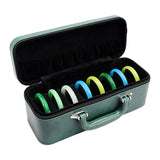 Small PU Leather Travel Organiser Portable Jewelry Organizer