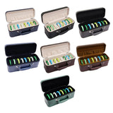Small PU Leather Travel Organiser Portable Jewelry Organizer