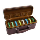Small PU Leather Travel Organiser Portable Jewelry Organizer