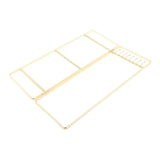Metal Jewelry Organizer for Earrings - Portable Jewelry Display