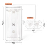 Acrylic Jewelry Display Case with Stainless Steel Hinge