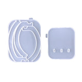 Arc-shape Keychain Holder Mold Set Jewelry Organiser Silicone Mold
