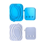 Arc-shape Keychain Holder Mold Set Jewelry Organiser Silicone Mold