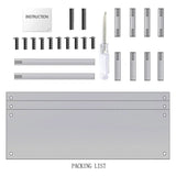 F19D 3 Tier Acrylic Display Stand Cupcake Shelf Organizer