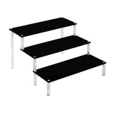 F19D 3 Tier Acrylic Display Stand Cupcake Shelf Organizer