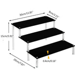 F19D 3 Tier Acrylic Display Stand Cupcake Shelf Organizer