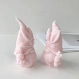 F19D 3D Gnome Silicone Mold for DIY Crafts and Scented Soap Making