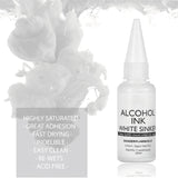 White Pigment Ink Set for Resin Art & Tumblers
