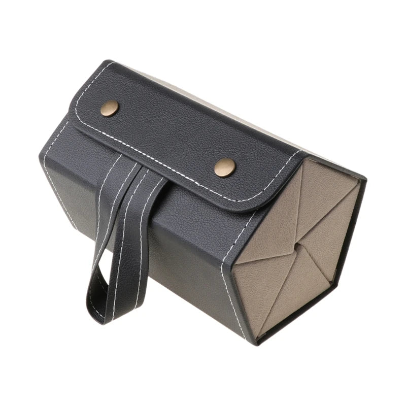 F19D 5 Slots Foldable Eyewear Organizer Travel Holder Display