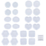 Irregular Coaster Silicone Mold Geometric Epoxy Mold for Resin Casting