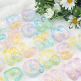 Alphabet Letter Quicksand Mold Pendant Silicone Mold Resin Casting