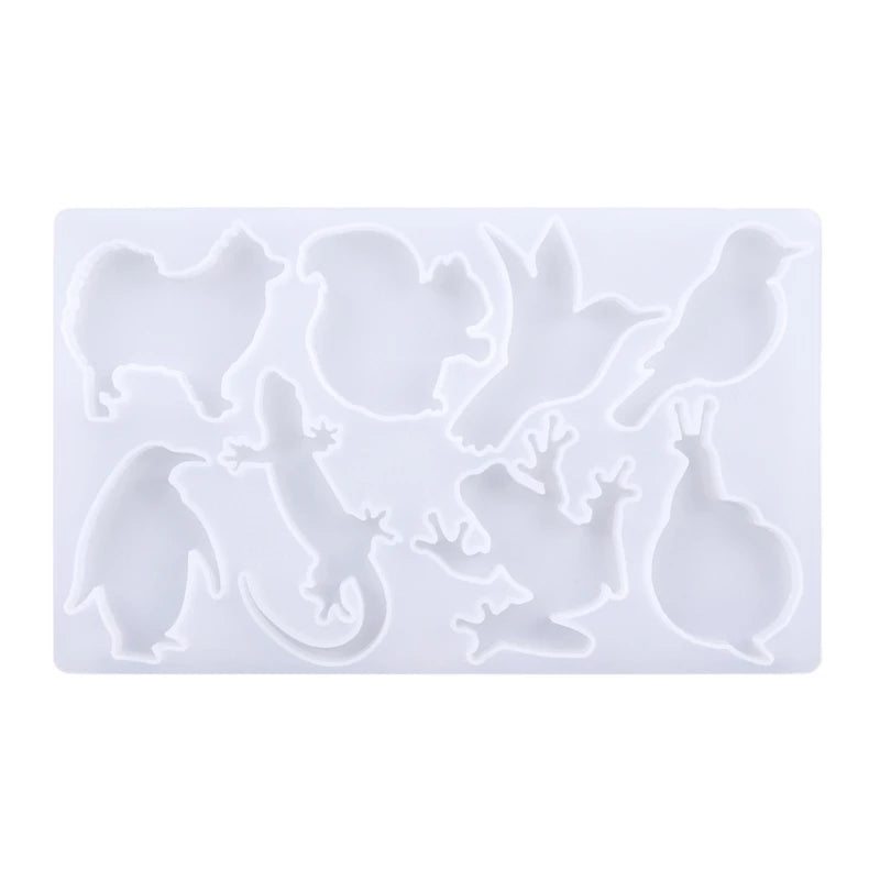Animal Lizard Pattern Soap Mold for Fondant Chocolate