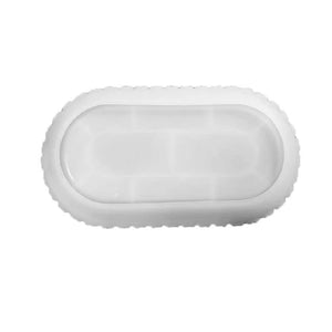 Silicone Bead Dish Mold Epoxy Coaster Resin Casting DIY Storage Box