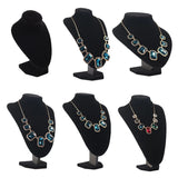 Flannel Necklace Small Stand Display Jewelry Organizer