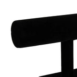 F19D T-Bar Suede Jewelry Display Stand Bracelet Necklace Holder