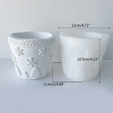 Resin Mold for DIY Candle Holder & Flower Pot