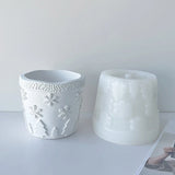 Resin Mold for DIY Candle Holder & Flower Pot