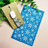Clay Screen Printing Template 5Pcs - Reusable Kits for Clay Earrings