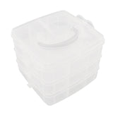 F19D Desktop Jewelry Organizer Holder Earring Bin Organizer