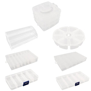 F19D Desktop Jewelry Organizer Holder Earring Bin Organizer