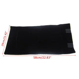 Flannel Roll Organizer Bag for Jewelry Display