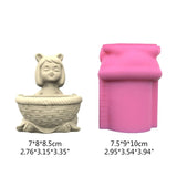 Succulent Concrete Flower Pot Silicone Mold
