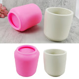 Silicone Mold for Flower Pot Plaster Succulent Planter DIY Holder