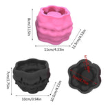 F19D Flowerpot Silicone Mold Pen Holder Epoxy Resin DIY Tools
