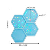 Resin Mold for Hexagon Phone Grip Holographic Kit