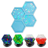 Resin Mold for Hexagon Phone Grip Holographic Kit