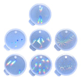 F19D Circle Silicone Mold for Epoxy Casting DIY Pendant Charms