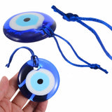 F19D Greek Evil Eye Charm Pendant Glass Car Home Amulet