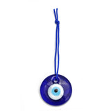 F19D Greek Evil Eye Charm Pendant Glass Car Home Amulet