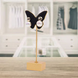Metal Butterfly Earrings Stand Holder Jewelry Display Rack