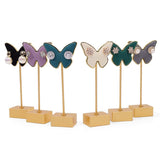 Metal Butterfly Earrings Stand Holder Jewelry Display Rack