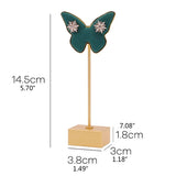 Metal Butterfly Earrings Stand Holder Jewelry Display Rack