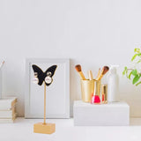 Metal Butterfly Earrings Stand Holder Jewelry Display Rack