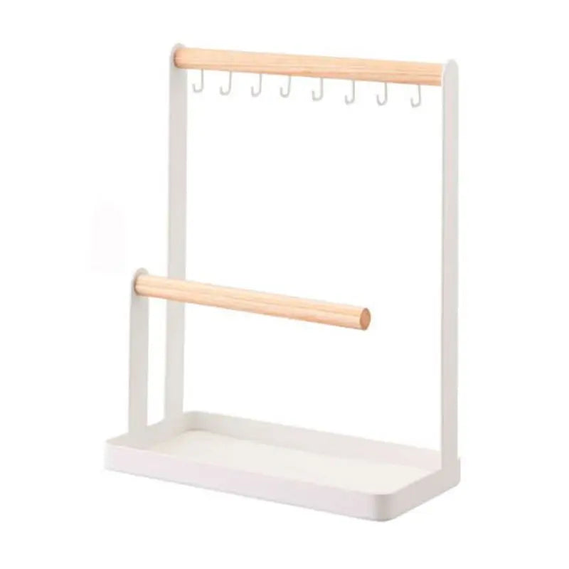 F19D 2-Tier Sunglasses Display Stand Jewelry Eyewear Holder