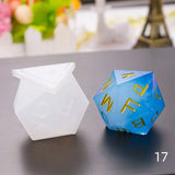 F19D Dice Mold Fillet Multi-spec Game Quicksand Dessert DIY Epoxy