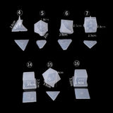 F19D Dice Mold Fillet Multi-spec Game Quicksand Dessert DIY Epoxy