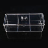 Makeup Cotton Pad Storage Box for Cosmetics Jewelry Bathroom Organizer