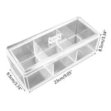 Makeup Cotton Pad Storage Box for Cosmetics Jewelry Bathroom Organizer